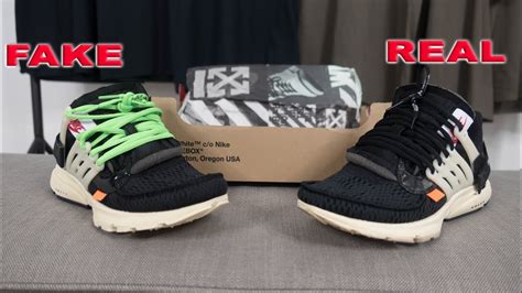 nike air presto x off white real vs fake|nike air presto x release date.